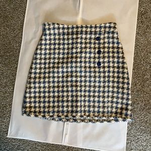 Sandro skirt In Blue/ Gray